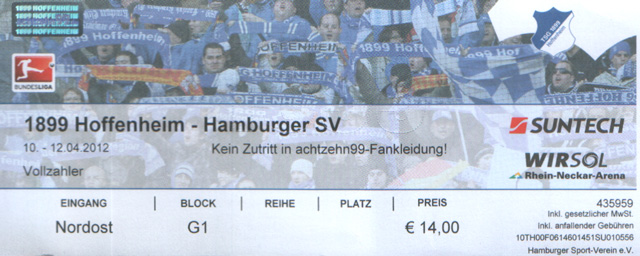 Werder Hoffenheim Tickets